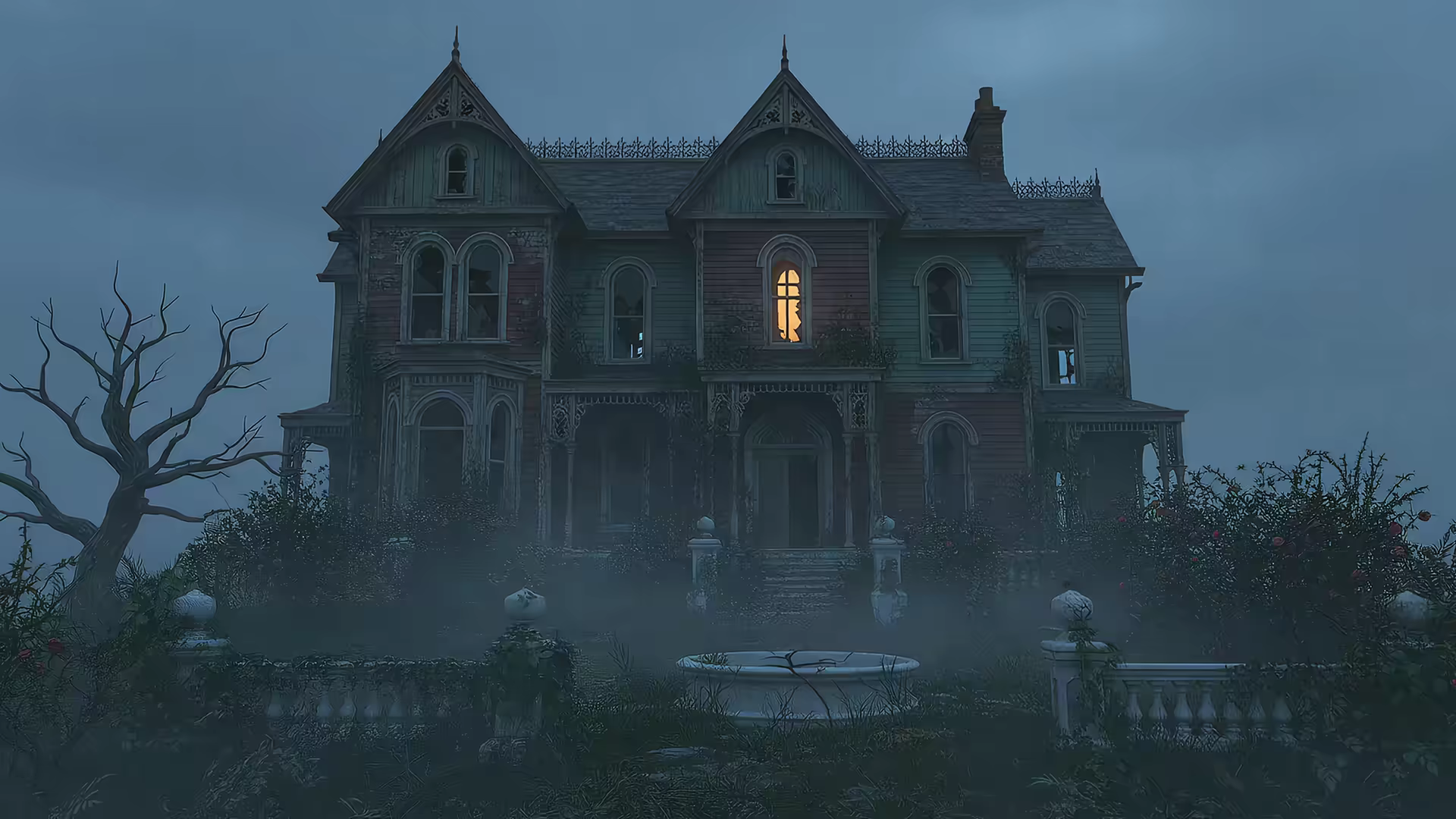 Abandoned House 4K Gif Wallpaper