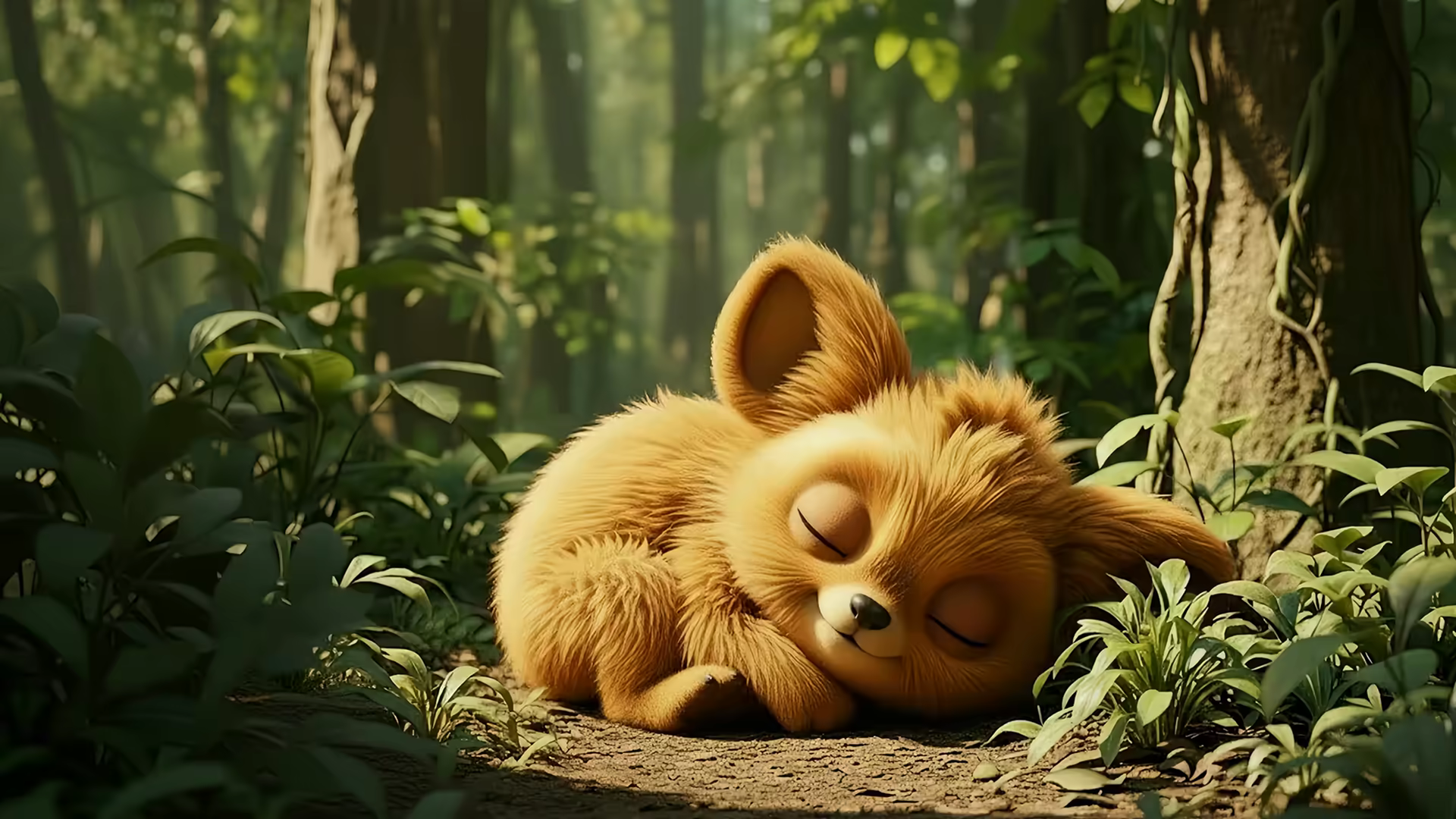 Kromimi Sleeping 4K Gif Wallpaper