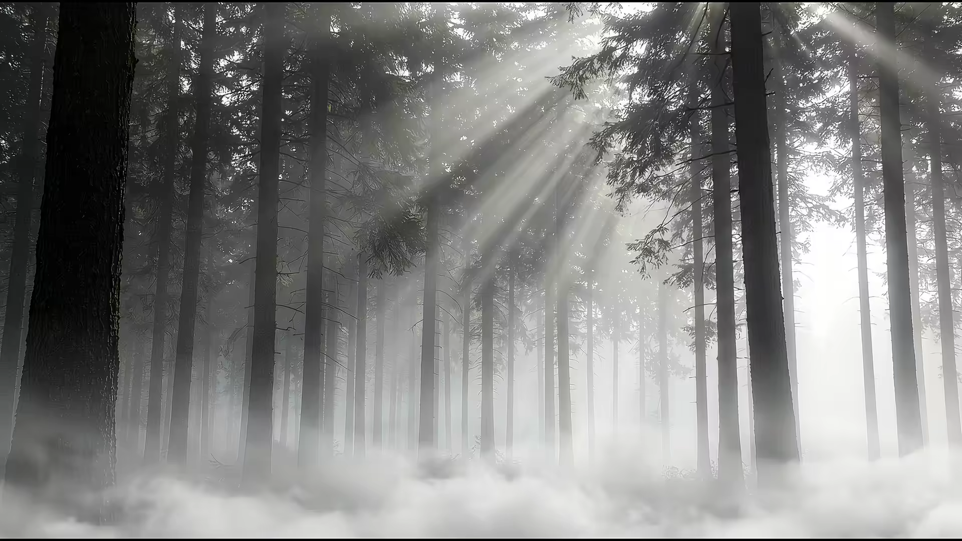 Foggy Forest 4K Gif Wallpaper