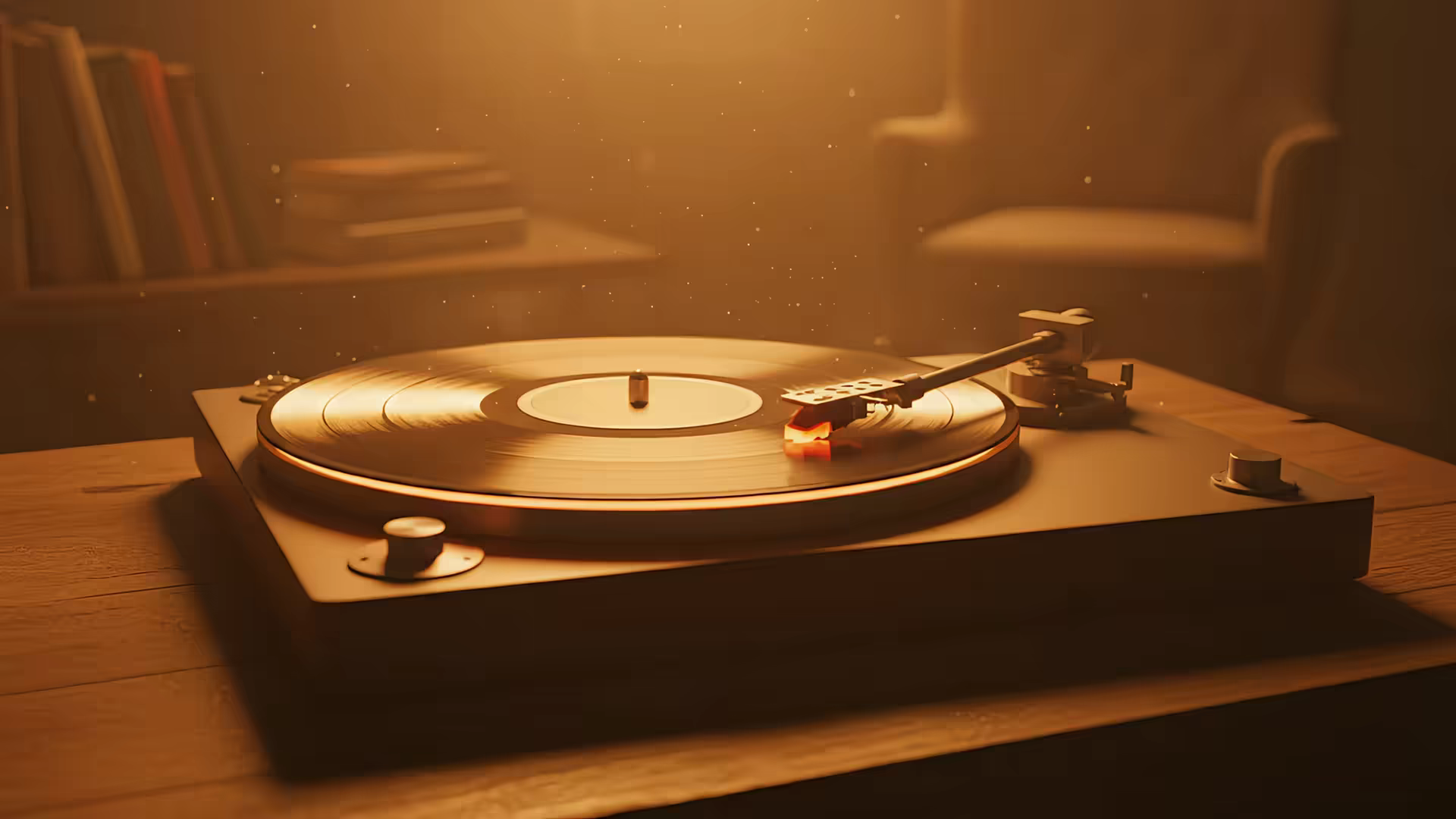 Record Player 4K Gif Wallpaper