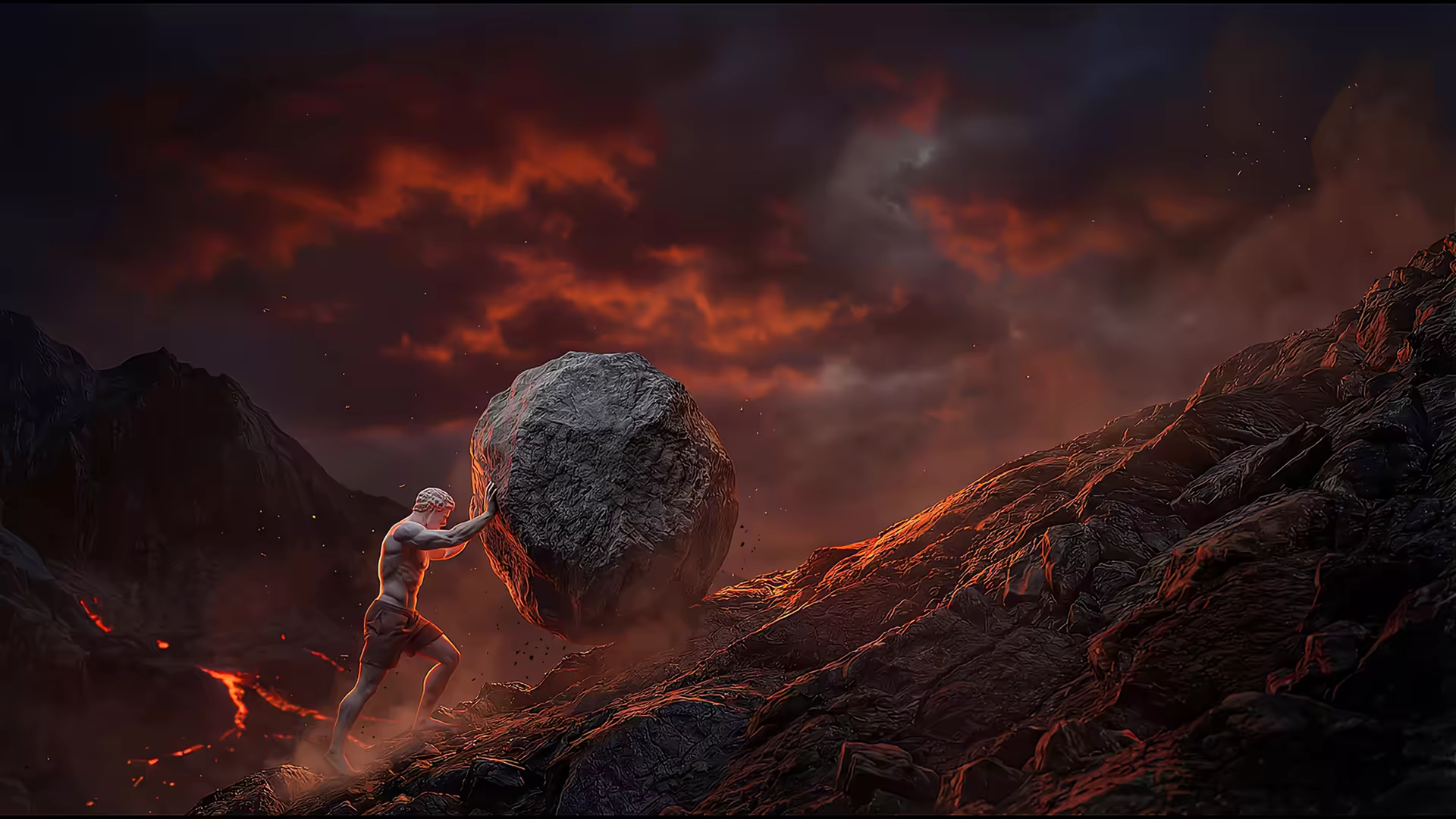 Sisyphus 4K Gif Wallpaper
