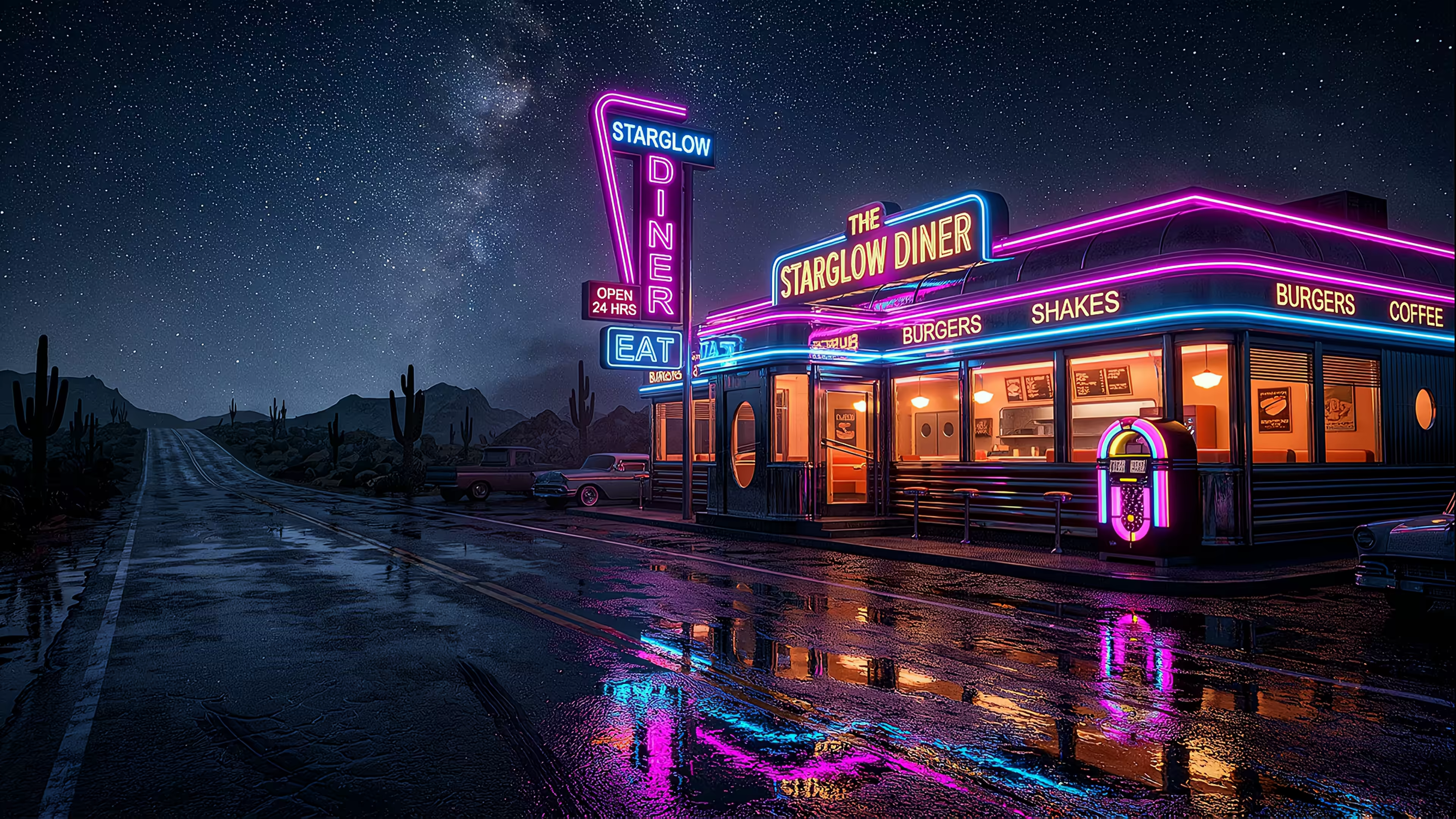 Synthwave Live Wallpapers for Mac
